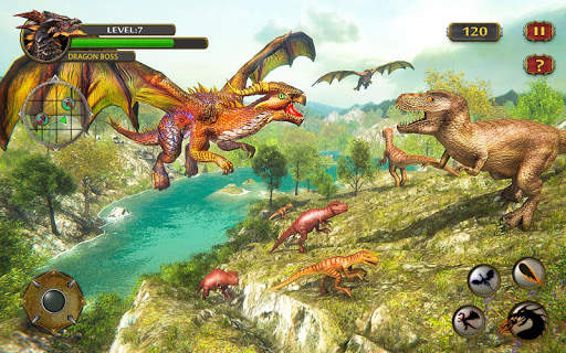 Dragon Simulator Attack 3D Game screenshot 1