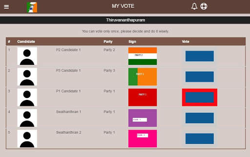 My Vote screenshot 4