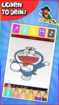 How to Draw Doraemon anime screenshot 4