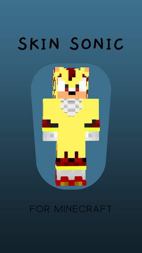 Skin Sonic for minecraft screenshot 6