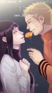 Hinata for Naruto Lock screen screenshot 2