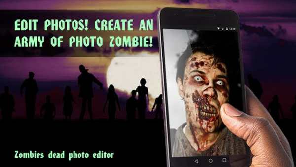 Zombies dead photo editor screenshot 1