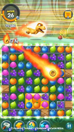 GON: Match 3 Puzzle | Dinosaur jungle adventure screenshot 2