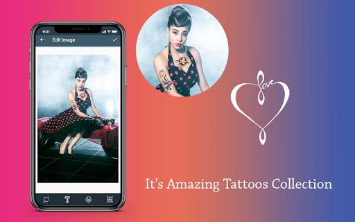 Love Tattoo Maker On Body 3 تصوير الشاشة