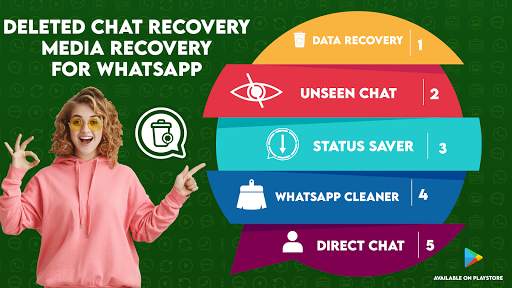 Deleted Chat Recovery Media Recovery For Whatsapp screenshot 1