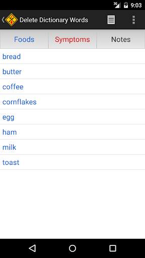 Intolerance Food Diary screenshot 8