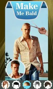 Make Me Bald Editor 2 تصوير الشاشة