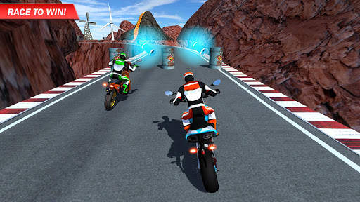 Racing on Bike screenshot 3