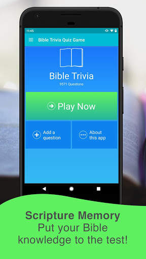 Bible Trivia Game Free screenshot 1