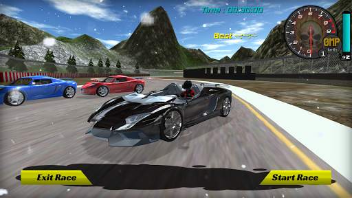 REAL VENENO SNOWY RACE SİMULATOR 2018 screenshot 4