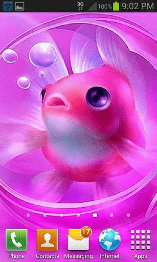 Cute Fish Live Wallpaper screenshot 3