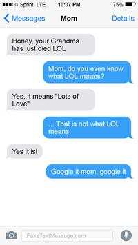 iFake Text Message скриншот 1