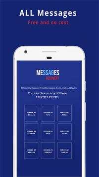 Recover deleted text messages android free app 4 تصوير الشاشة