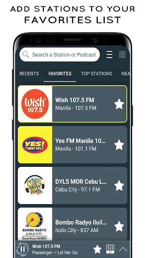 Radio Philippines: FM Radio, Online Radio Stations screenshot 3