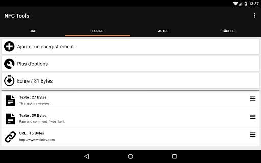 NFC Tools screenshot 10