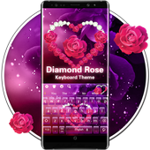Rose Heart Keyboard Theme icon