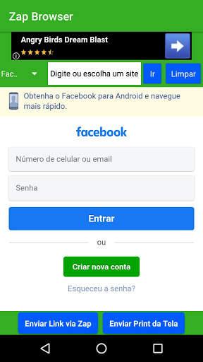 Zap Browser screenshot 4