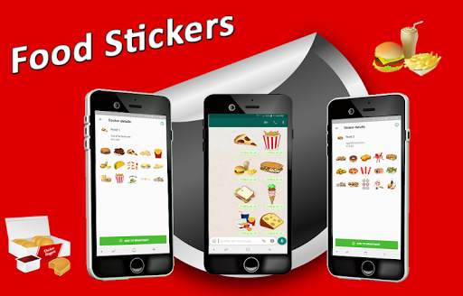 Food Stickers WAStickerApps screenshot 1