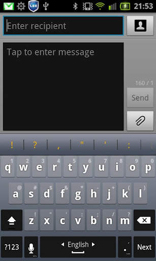 Hebrew for Perfect keyboard screenshot 2