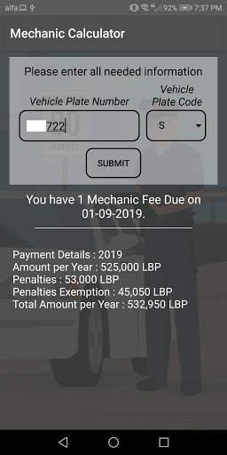 Lebanon Car Tickets screenshot 3