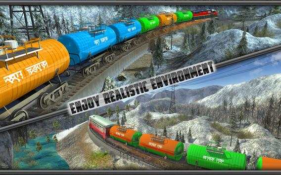 Indian Train Oil Tanker Transport:Train Games 2017 screenshot 5