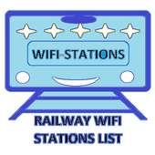 INDAIN RAILWAY WIFI STATIONS LIST APP logo