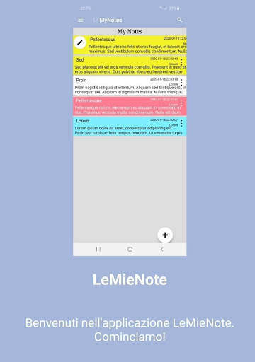 LeMieNote screenshot 1