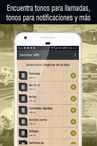 tonos de tren para celular, sonidos de trenes screenshot 4