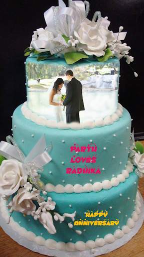 Name Photo On Anniversary Cake screenshot 3