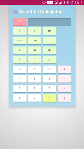 Scientific Calculator screenshot 1