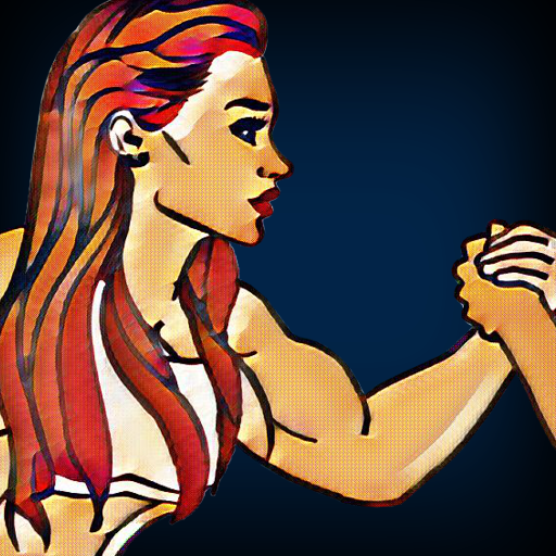 Armwrestling With Muscle Girls icon
