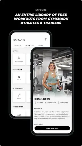 Gymshark Training: Fitness App скриншот 2