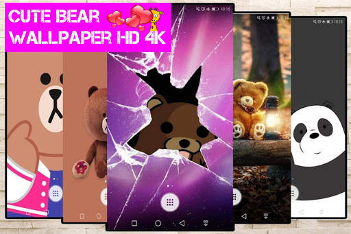 Wallpaper Cute baer - Wallpaper  HD 4k screenshot 1