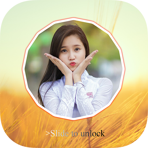 Photo lock screen: My photo on lock screen icon