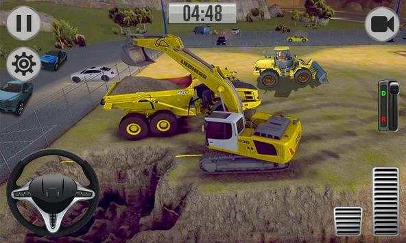 Excavator Crane Driving Simulator - City Building screenshot 3