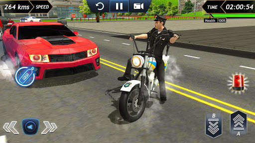 Police Bike Racing Free screenshot 2