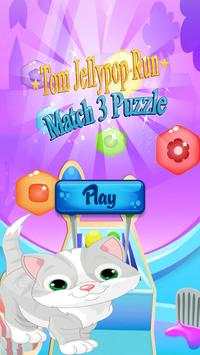 Tom Jellypop Run - Match 3 Puzzle screenshot 1