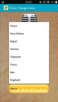 Funny Change Voice screenshot 2