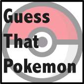 Guess That Pokemon Game 3.1.0k