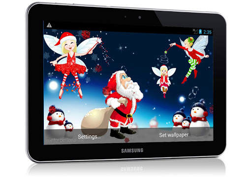 Santa Claus Live Wallpaper screenshot 2