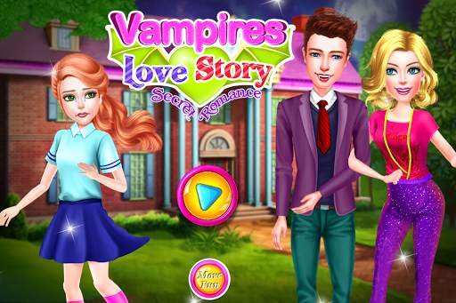 Vampire Love Story Secret Romance - Vampires Game screenshot 1