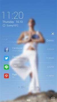 Sexy girl - yoga # iDO Theme screenshot 4