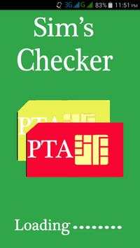 PTA Sim's Info Checker screenshot 1