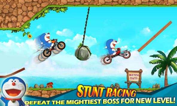 Doraemon games moto rider screenshot 2