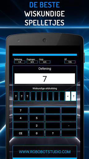 Wiskundige spelletjes - hoofdrekenen screenshot 1