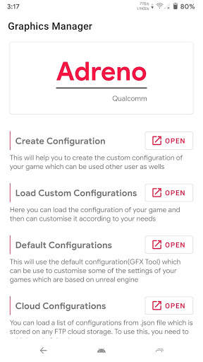 Graphics Manager with GFX(Addon for Gamers GLTool) screenshot 2