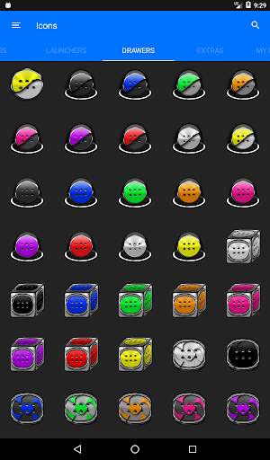 Green Glass Orb Icon Pack screenshot 13