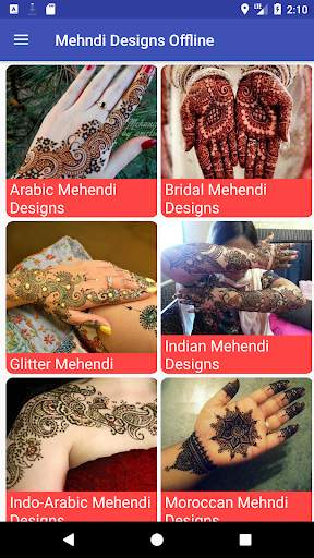 Mehndi Designs Offline screenshot 1