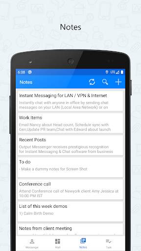 Output Messenger screenshot 6