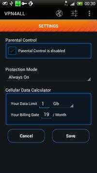 VPN4ALL Mobile screenshot 5